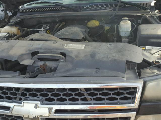 1GCHK29U65E123844 - 2005 CHEVROLET SILVERADO BLACK photo 7