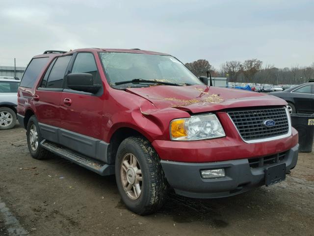 1FMPU16505LB11645 - 2005 FORD EXPEDITION BURGUNDY photo 1