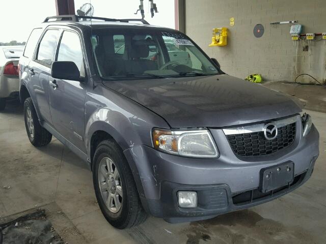 4F2CZ02Z18KM15164 - 2008 MAZDA TRIBUTE I GRAY photo 1