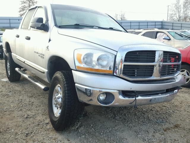 3D7KS28C16G287341 - 2006 DODGE RAM 2500 S SILVER photo 1