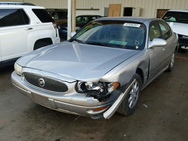 1G4HP52K044166393 - 2004 BUICK LESABRE CU GRAY photo 2