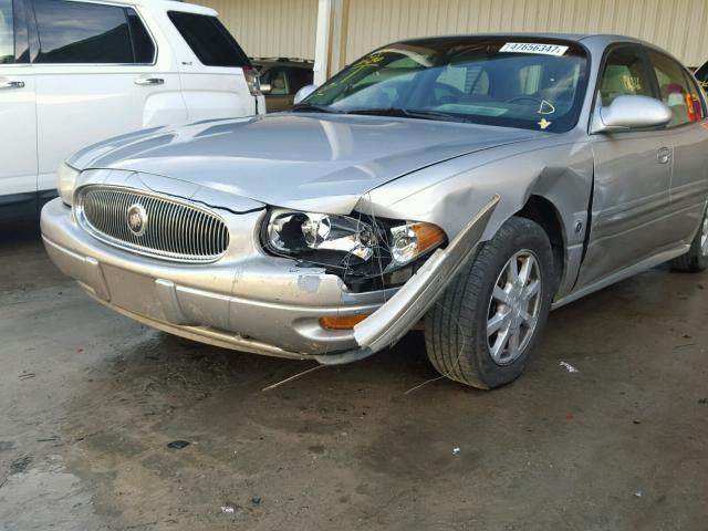 1G4HP52K044166393 - 2004 BUICK LESABRE CU GRAY photo 9