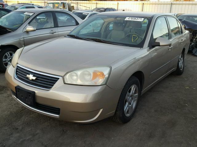 1G1ZT51F96F227541 - 2006 CHEVROLET MALIBU LT GOLD photo 2