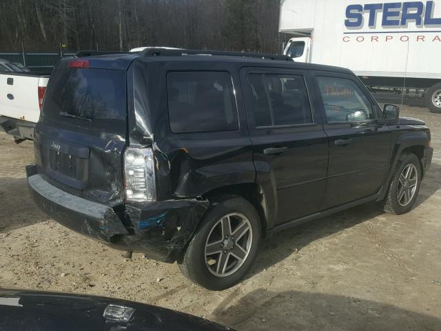 1J4FT28B59D110819 - 2009 JEEP PATRIOT SP BLACK photo 4