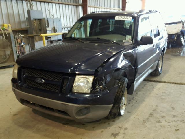 1FMYU60E73UB72928 - 2003 FORD EXPLORER S BLUE photo 2