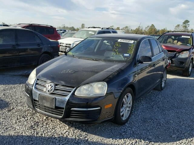 3VWEF71KX7M167709 - 2007 VOLKSWAGEN JETTA WOLF BLACK photo 2