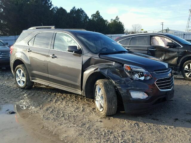 2GNALCEK1G6291317 - 2016 CHEVROLET EQUINOX LT GRAY photo 1