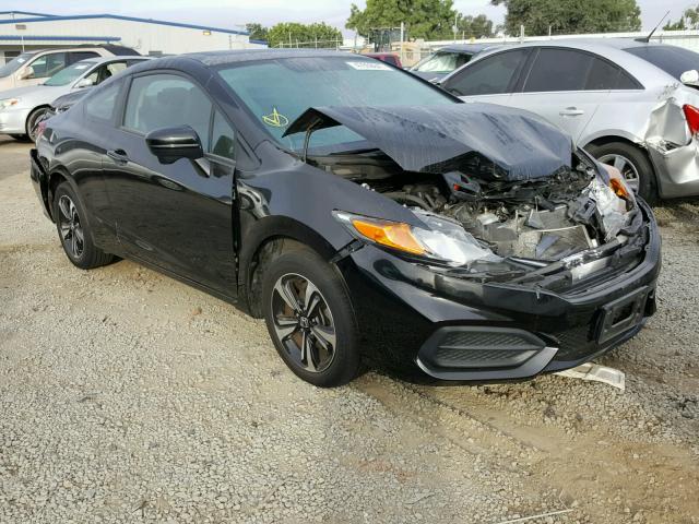 2HGFG3B85FH518945 - 2015 HONDA CIVIC EX BLACK photo 1