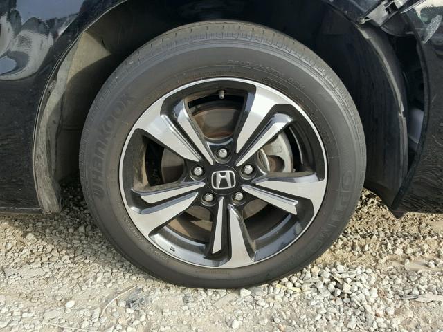 2HGFG3B85FH518945 - 2015 HONDA CIVIC EX შავი ფოტო 9