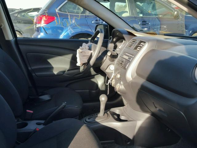 3N1CN7AP6CL908045 - 2012 NISSAN VERSA S BLACK photo 5