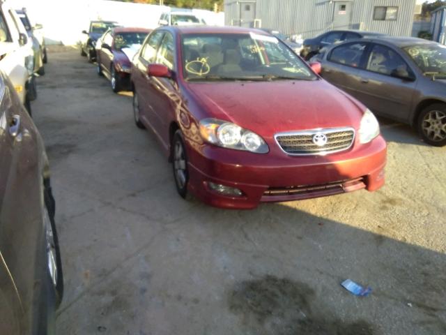 2T1BR32E47C815357 - 2007 TOYOTA COROLLA CE RED photo 1