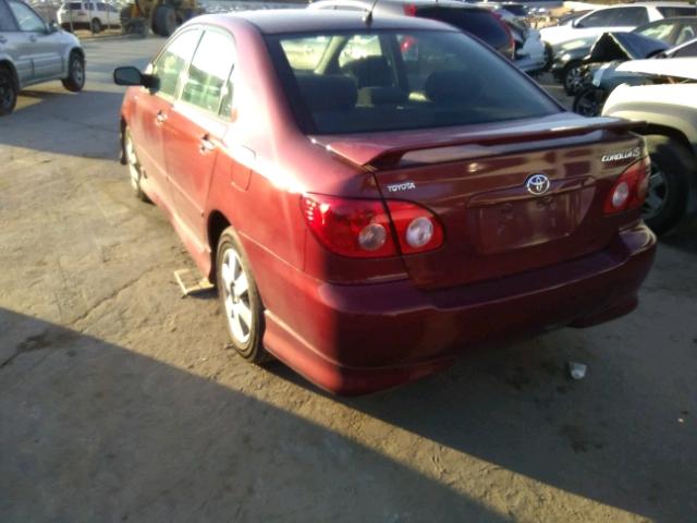 2T1BR32E47C815357 - 2007 TOYOTA COROLLA CE RED photo 10