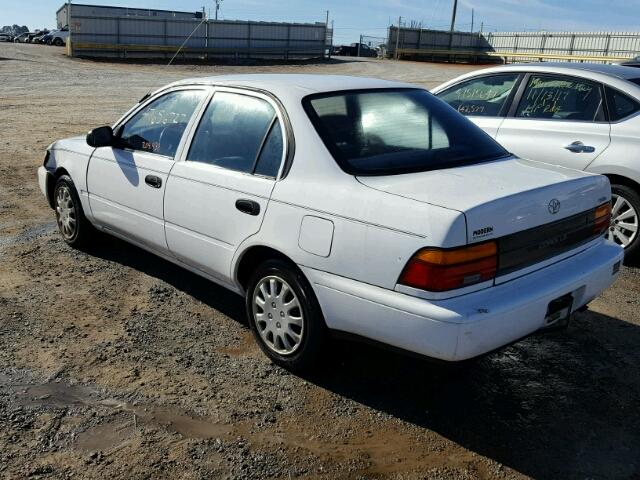 1NXAE04B8SZ341350 - 1995 TOYOTA COROLLA WHITE photo 3