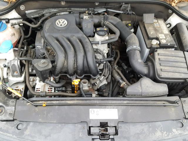 3VW1K7AJ1CM344949 - 2012 VOLKSWAGEN JETTA BASE WHITE photo 7