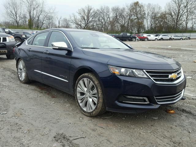 2G1145S30H9182323 - 2017 CHEVROLET IMPALA PRE BLUE photo 1