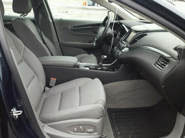 2G1145S30H9182323 - 2017 CHEVROLET IMPALA PRE 蓝色 照片 5