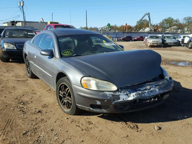 4C3AG52HX2E149749 - 2002 CHRYSLER SEBRING LX GRAY photo 1