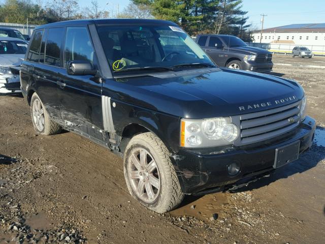 SALME15498A295814 - 2008 LAND ROVER RANGE ROVE BLACK photo 1