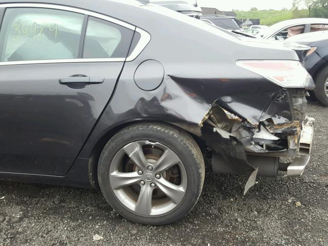 19UUA9F53EA002012 - 2014 ACURA TL TECH Մոխրագույն լուսանկար 9