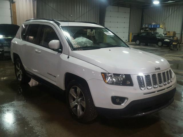 1C4NJDEB0GD765703 - 2016 JEEP COMPASS LA WHITE photo 1