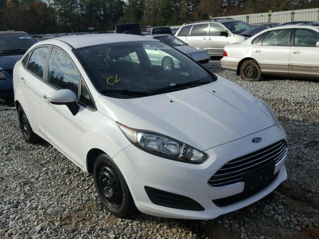 3FADP4AJ4FM160373 - 2015 FORD FIESTA S WHITE photo 1