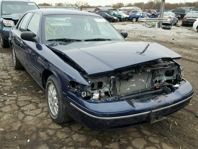 2FAFP74W93X210332 - 2003 FORD CROWN VICT BLUE photo 1