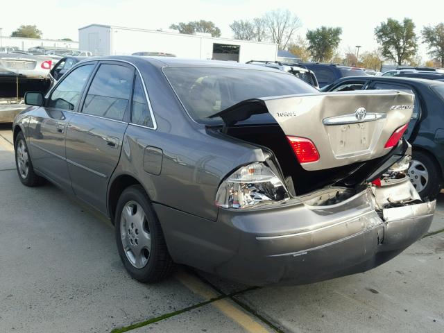 4T1BF28B44U359919 - 2004 TOYOTA AVALON XL GRAY photo 3