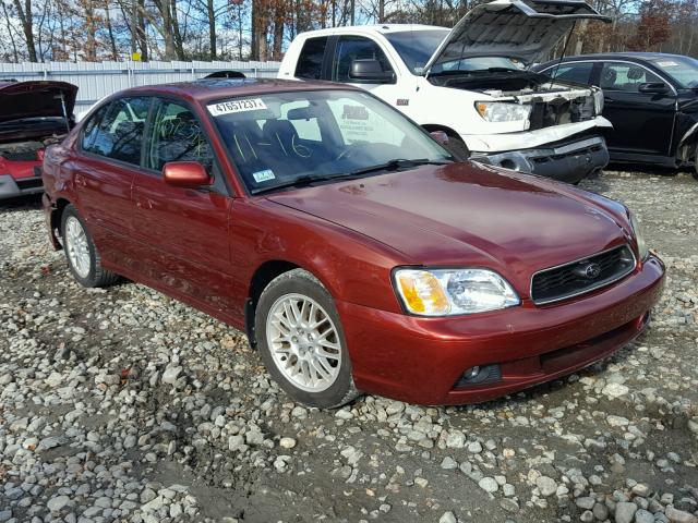 4S3BE625147211047 - 2004 SUBARU LEGACY L S RED photo 1