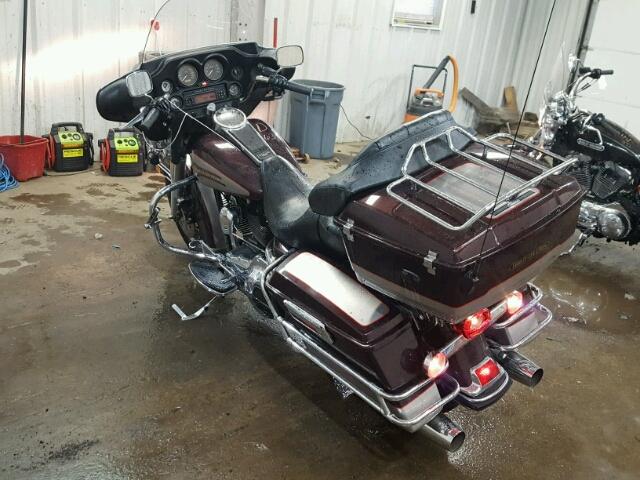 1HD1FF4157Y674275 - 2007 HARLEY-DAVIDSON FLHT CLASS MAROON photo 3