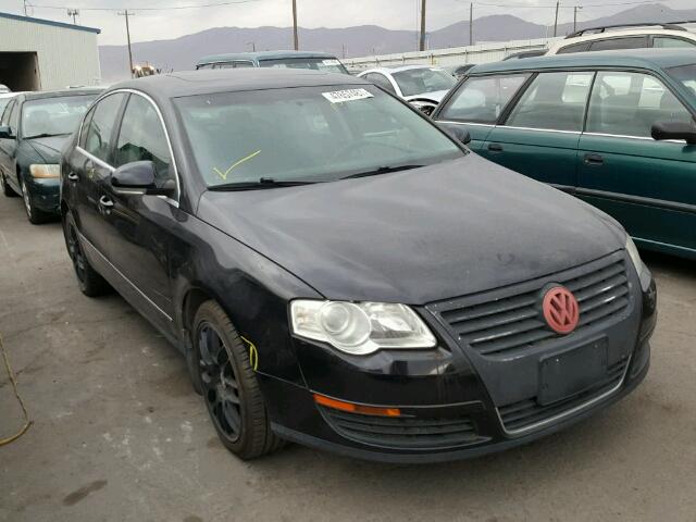 WVWAK73C38E055909 - 2008 VOLKSWAGEN PASSAT KOM BLACK photo 1