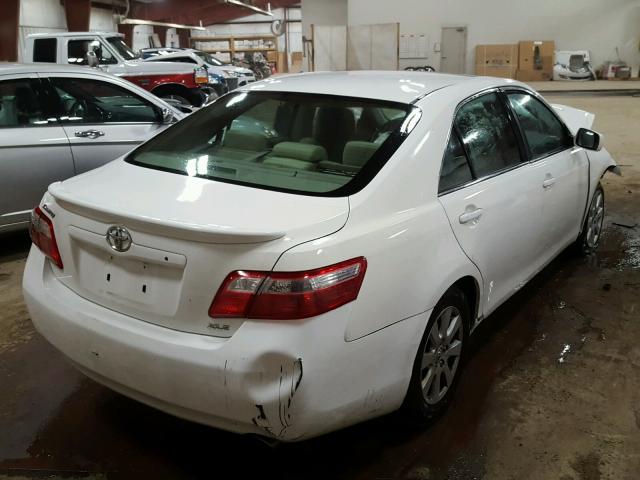 4T4BE46K79R109976 - 2009 TOYOTA CAMRY BASE WHITE photo 4