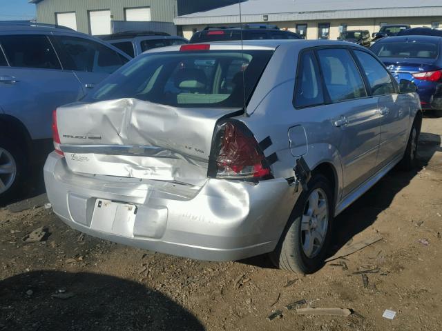 1G1ZU64864F148602 - 2004 CHEVROLET MALIBU MAX SILVER photo 4