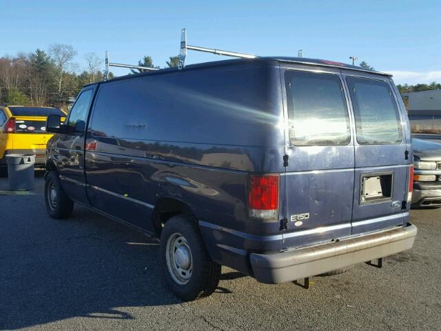 1FTRE14W24HA22490 - 2004 FORD ECONOLINE BLUE photo 3