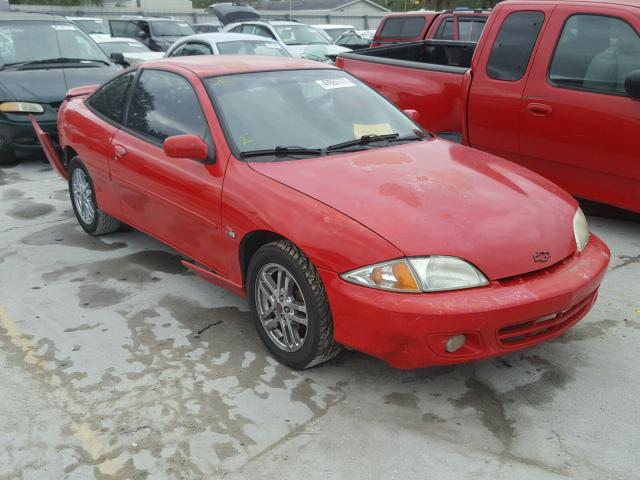 1G1JH12F527308272 - 2002 CHEVROLET CAVALIER L RED photo 1