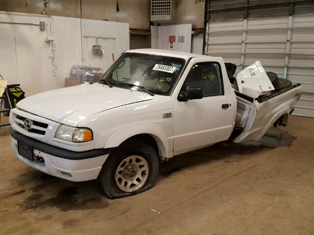 4F4YR12U61TM26698 - 2001 MAZDA B3000 WHITE photo 2