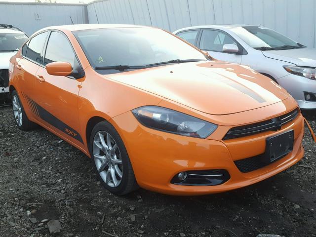 1C3CDFBA1DD288608 - 2013 DODGE DART SXT ORANGE photo 1