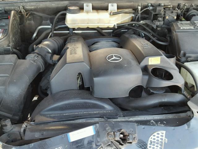 4JGAB57E53A440478 - 2003 MERCEDES-BENZ ML 350 BLACK photo 7