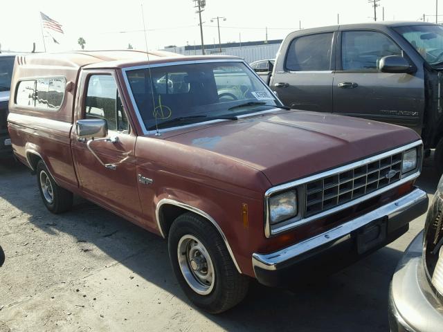 1FTCR10T3HUA65979 - 1987 FORD RANGER ORANGE photo 1