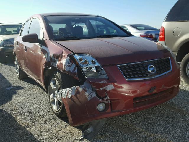 3N1AB61E48L690431 - 2008 NISSAN SENTRA 2.0 RED photo 1