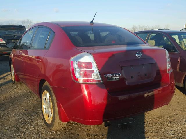 3N1AB61E48L690431 - 2008 NISSAN SENTRA 2.0 RED photo 3