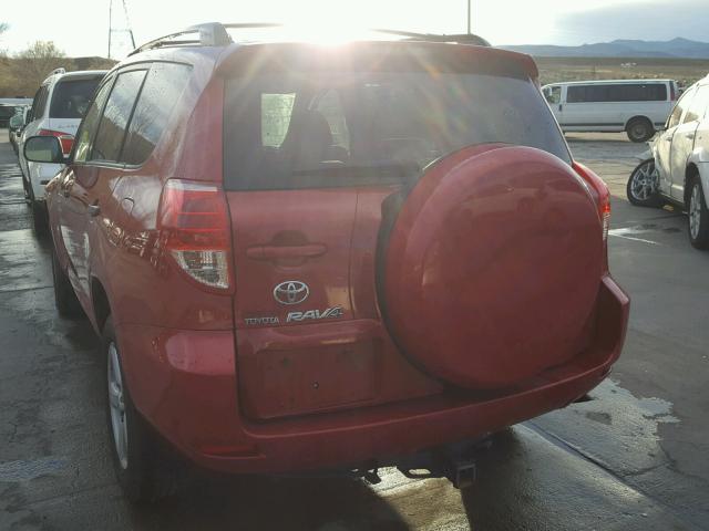 JTMBK33V475037836 - 2007 TOYOTA RAV4 RED photo 3