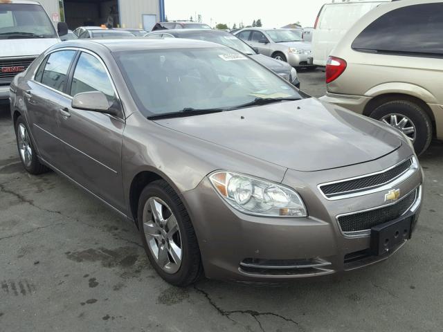 1G1ZC5EB5AF235488 - 2010 CHEVROLET MALIBU 1LT BROWN photo 1