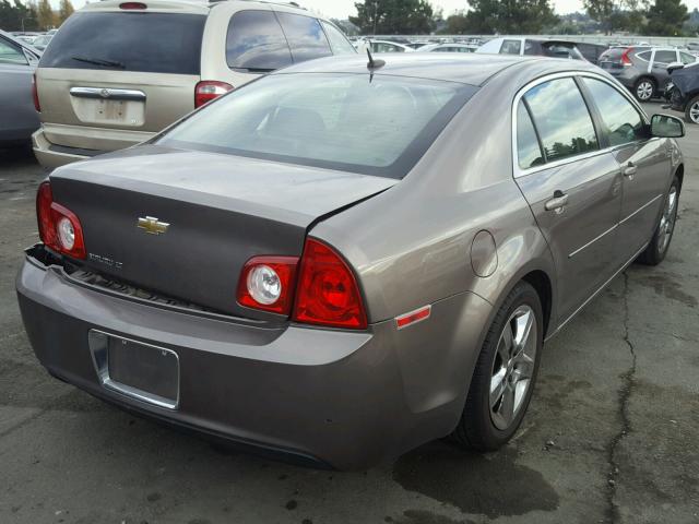 1G1ZC5EB5AF235488 - 2010 CHEVROLET MALIBU 1LT BROWN photo 4