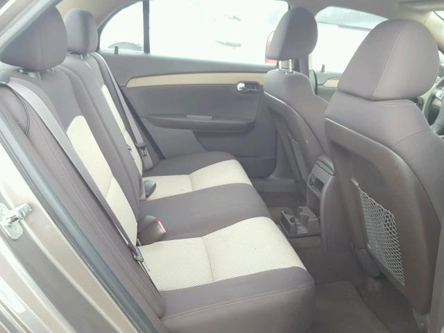 1G1ZC5EB5AF235488 - 2010 CHEVROLET MALIBU 1LT 棕色 照片 6