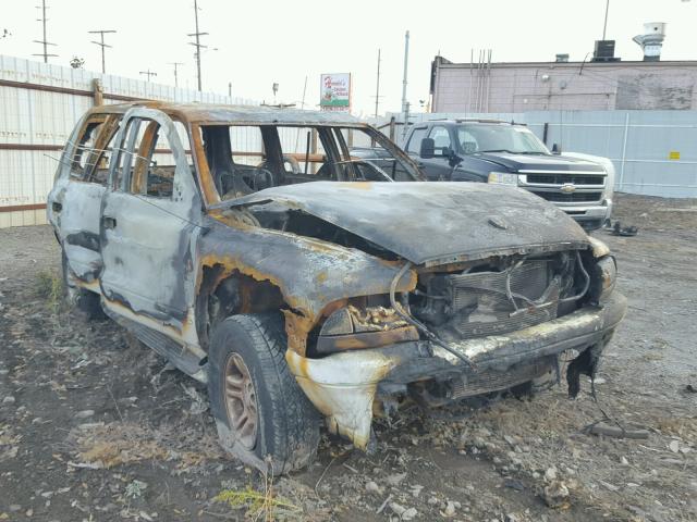 1B4HS28N81F536845 - 2001 DODGE DURANGO WHITE photo 1