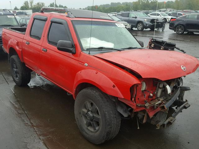 1N6MD27Y93C414567 - 2003 NISSAN FRONTIER C RED photo 1