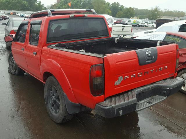1N6MD27Y93C414567 - 2003 NISSAN FRONTIER C RED photo 3