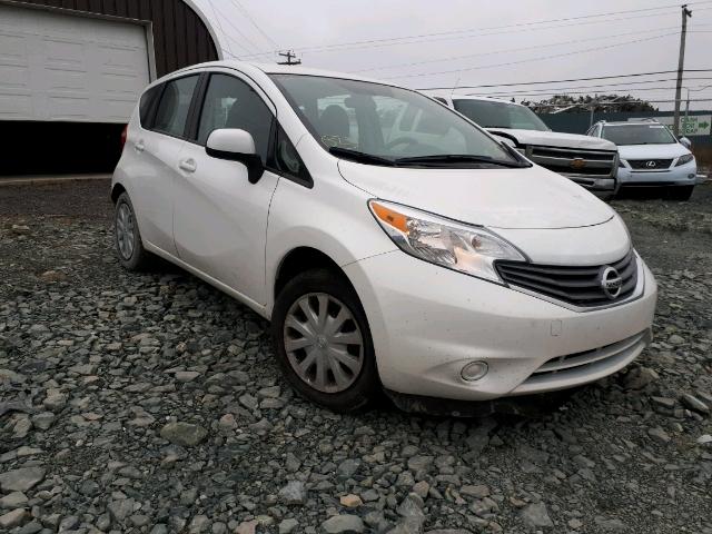 3N1CE2CP0EL356352 - 2014 NISSAN VERSA NOTE WHITE photo 1