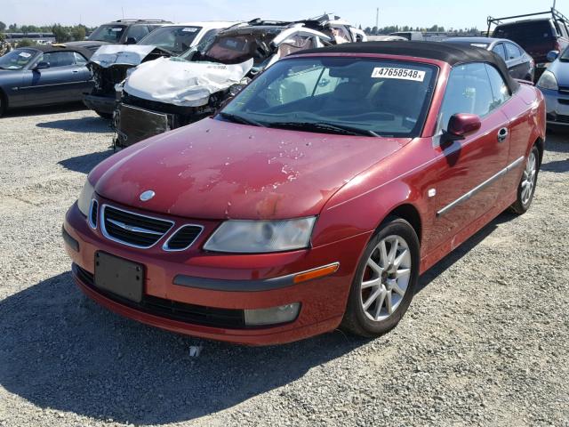 YS3FD79Y956005422 - 2005 SAAB 9-3 ARC MAROON photo 2