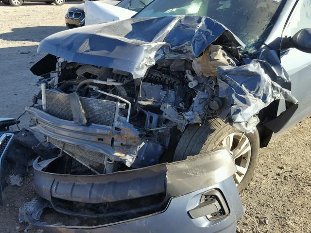 2CNALDEC6B6229455 - 2011 CHEVROLET EQUINOX LT BLUE photo 9